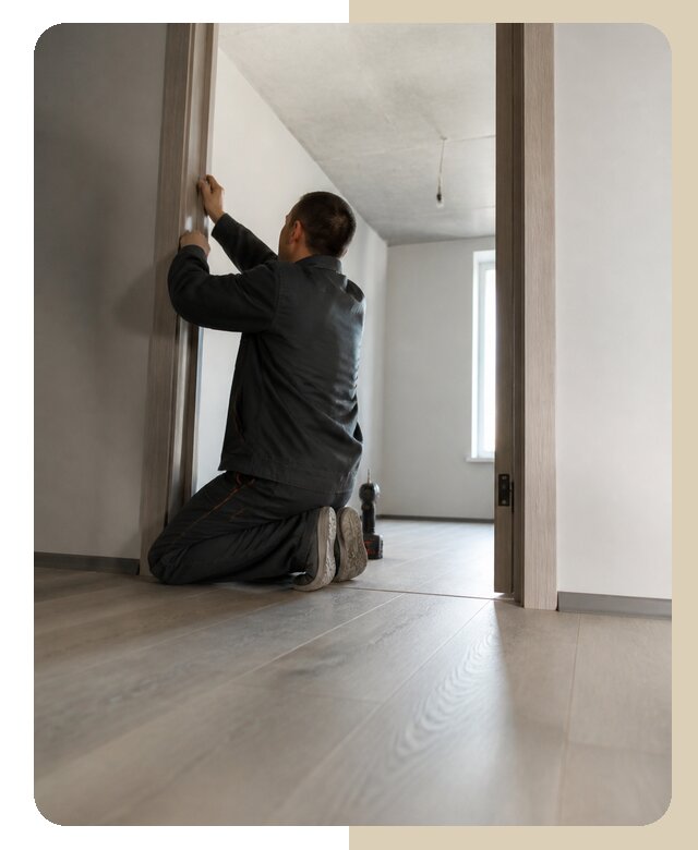 Установка двери без порога в Анапе по цене от 5192 р. | ДвериЛегко-Нпа