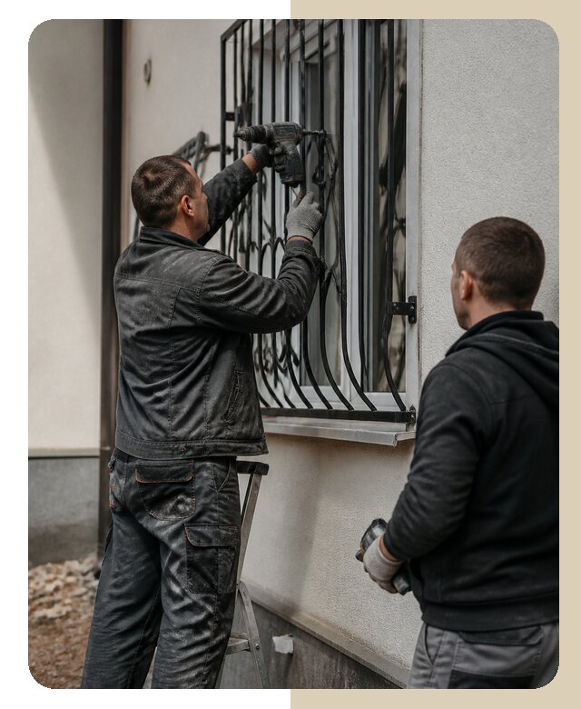 Установка наружных решеток в Анапе от 5088 р. | ДвериЛегко-Нпа